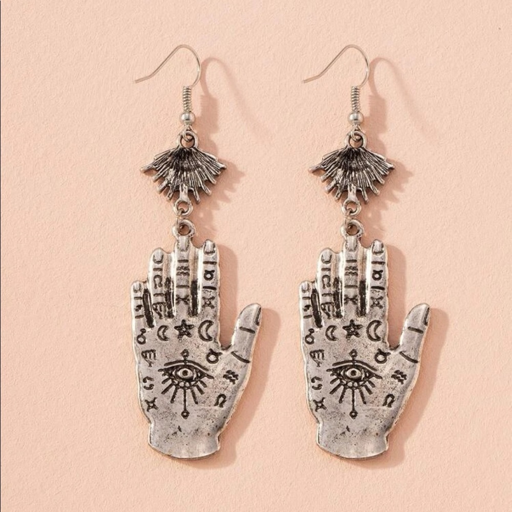 Tarot Evil Eye Earrings
